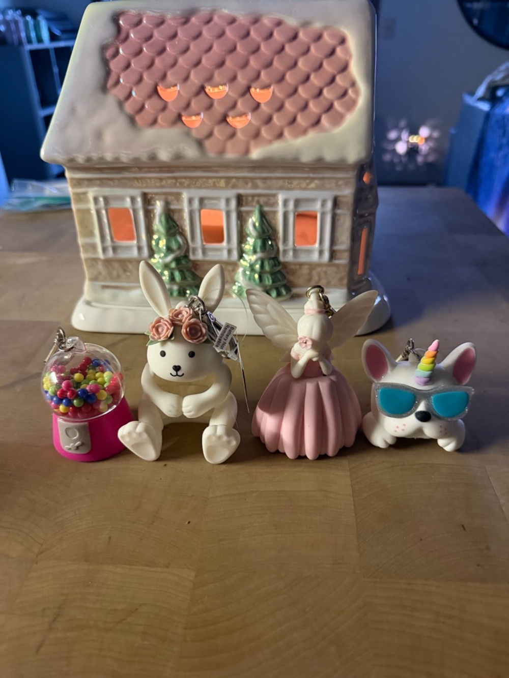 Bath and Body HandSanitizers, Bunny, Fairy, Gumball & Dog with a Unicorn.